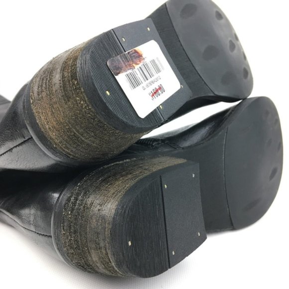 MIA Corey Leather Knee High Pull On Riding Boots - Picture 7 of 11